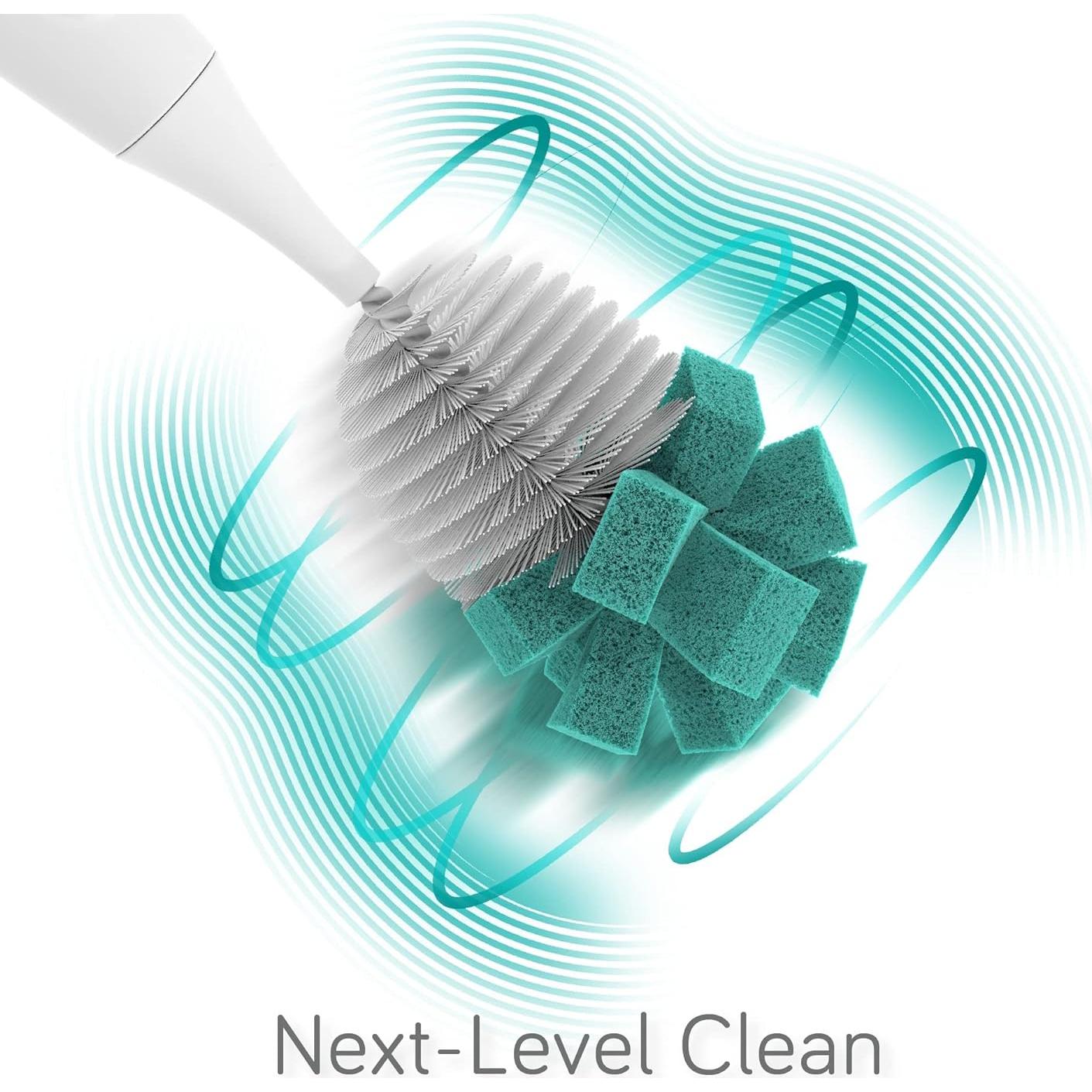 Limpiador Eléctrico de Botellas Nanobebe - Recargable, Verde Azulado