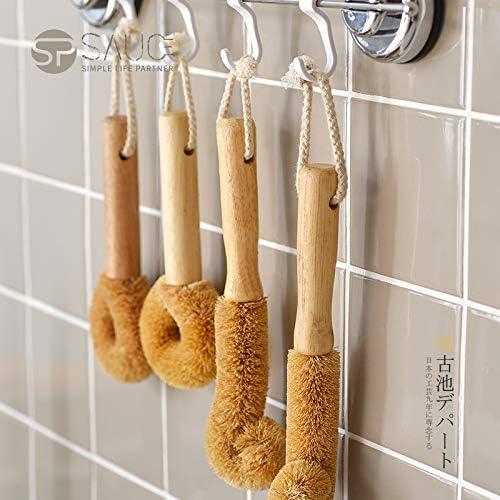 Cepillo de limpieza ecológico BIEAEIA para botellas y sartenes