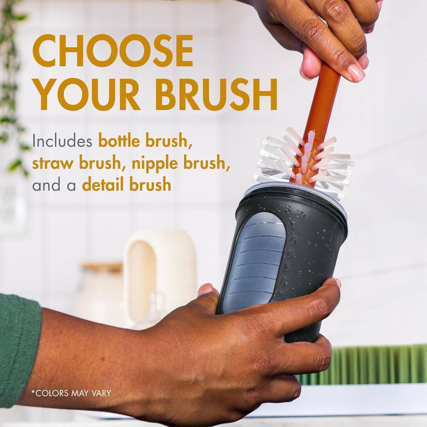 Set de Cepillos de Reemplazo Boon Mod - 4 Piezas para Biberones