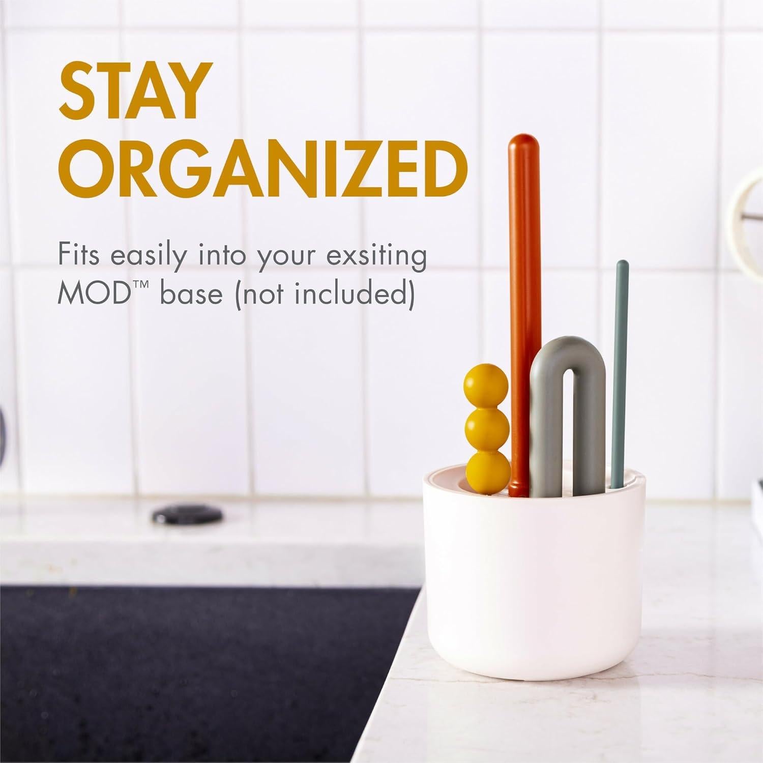 Set de Cepillos de Reemplazo Boon Mod - 4 Piezas para Biberones