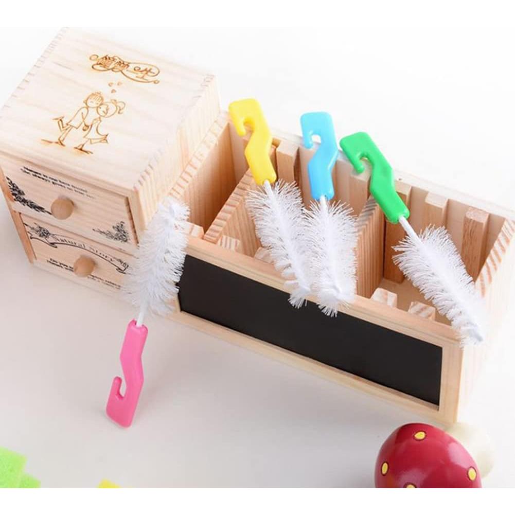 20 Cepillos Limpiadores de Botellas KuuGuu Nylon 12cm