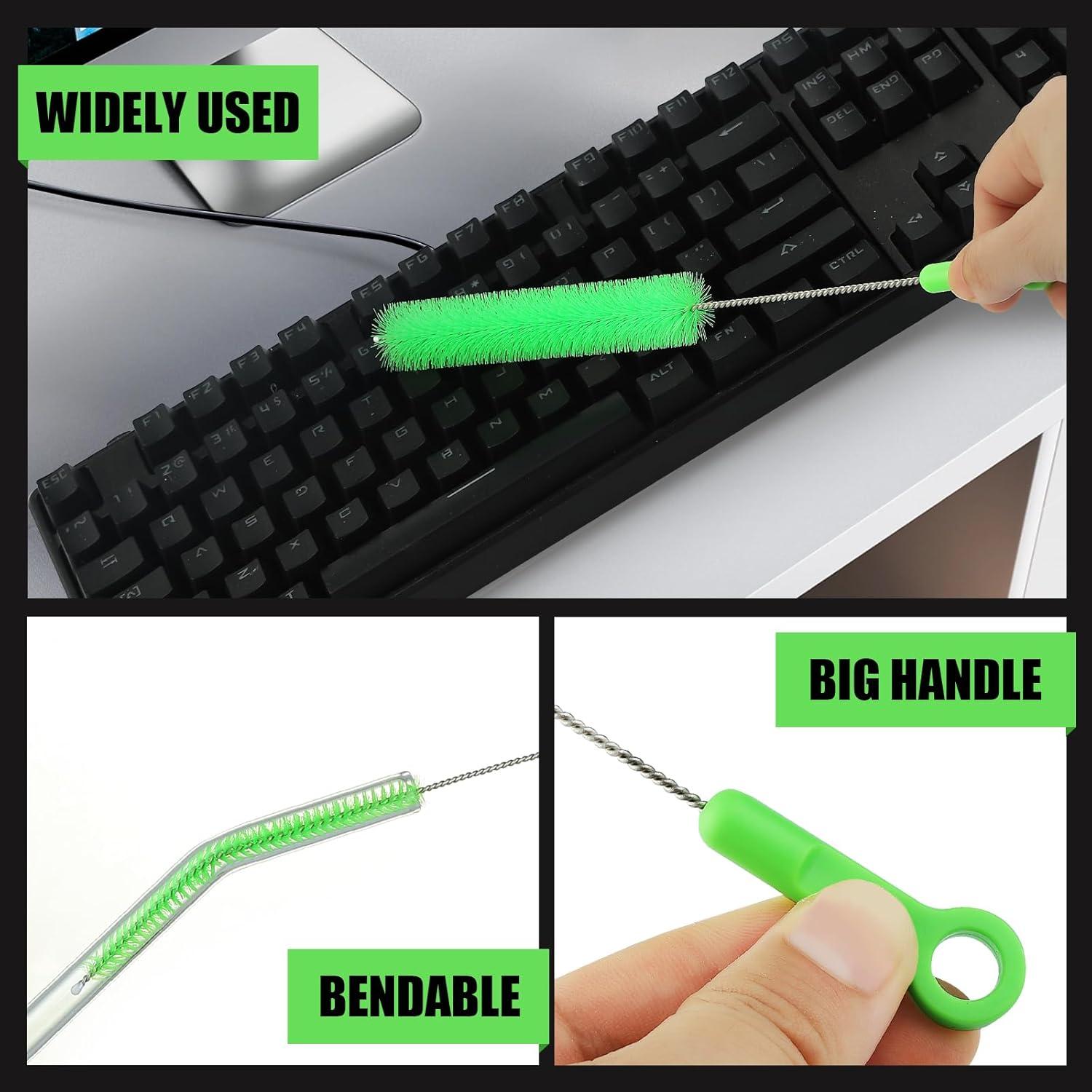 Juego de 10 Cepillos de Limpieza de Pajitas YZAHGDS 26.67 cm