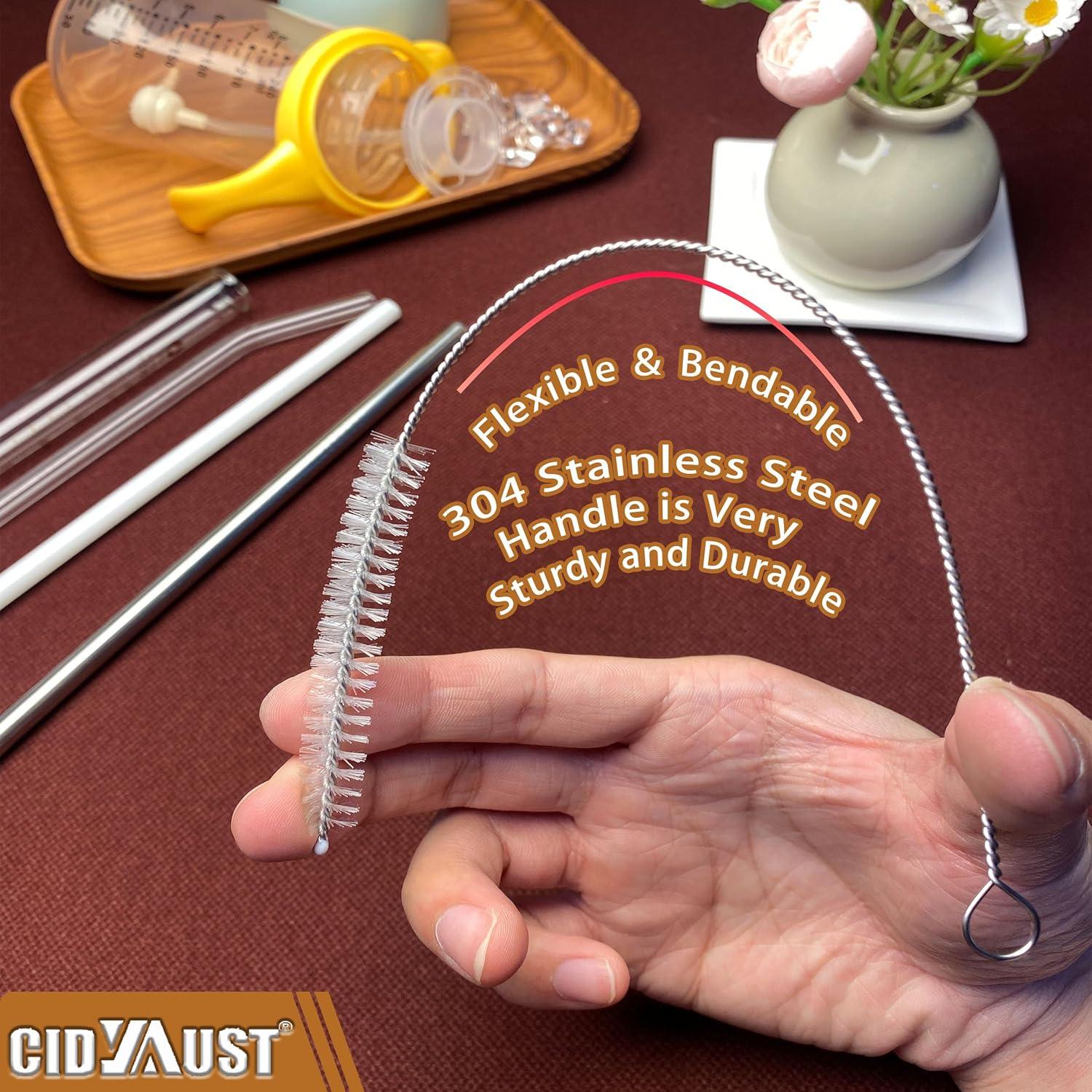 Set de 10 Cepillos Limpiadores de Popotes CIDYAUST 26.9 cm