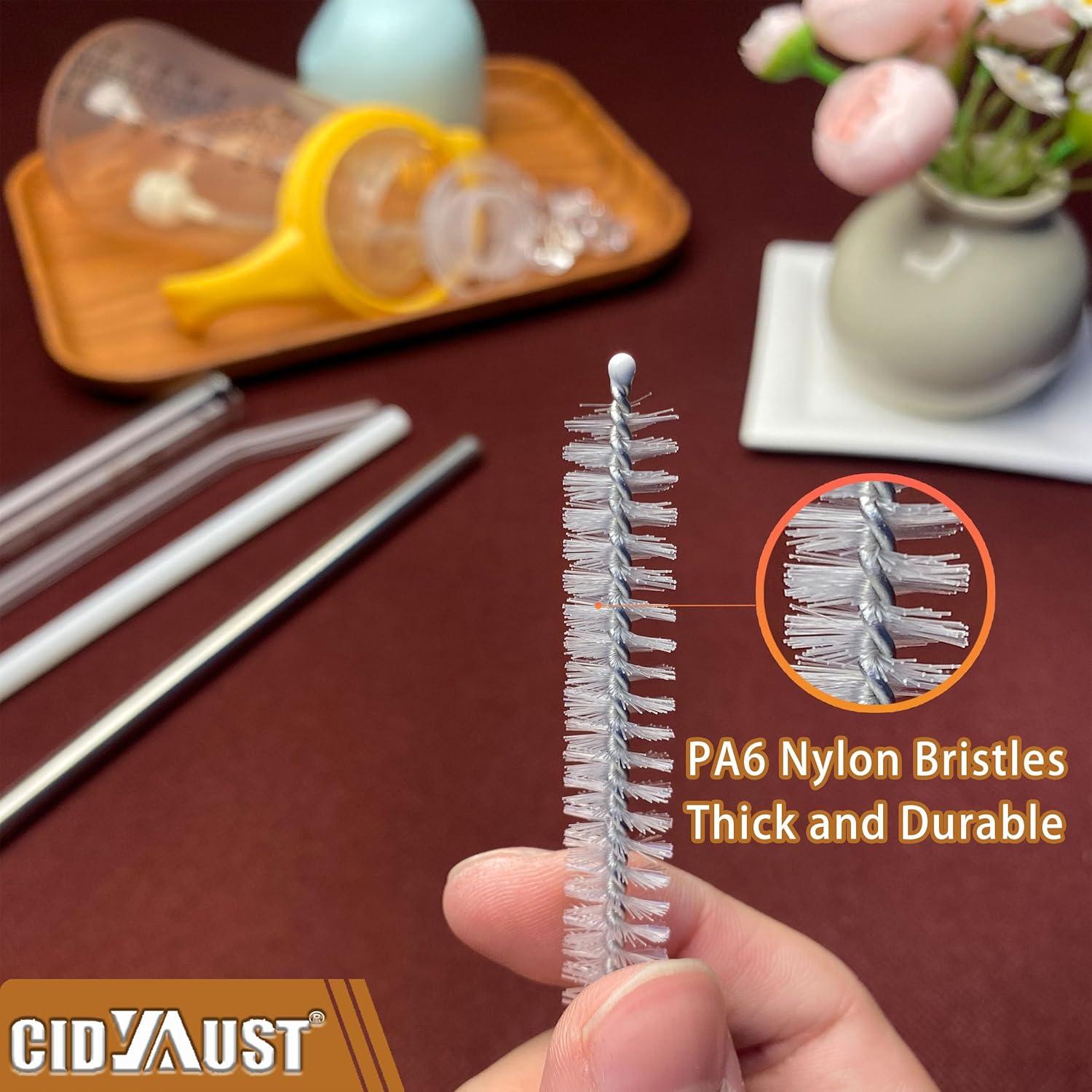 Set de 10 Cepillos Limpiadores de Popotes CIDYAUST 26.9 cm