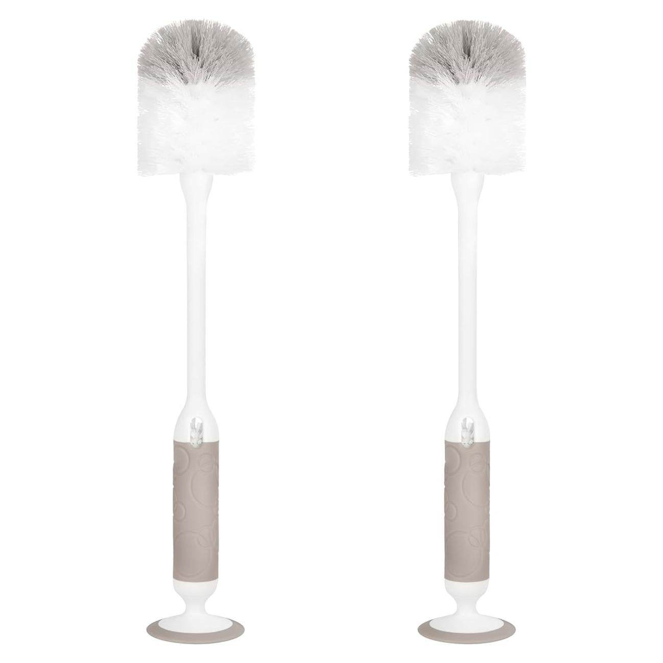 Juego de Cepillos para Biberones Ubbi Deluxe Taupe 2 Piezas