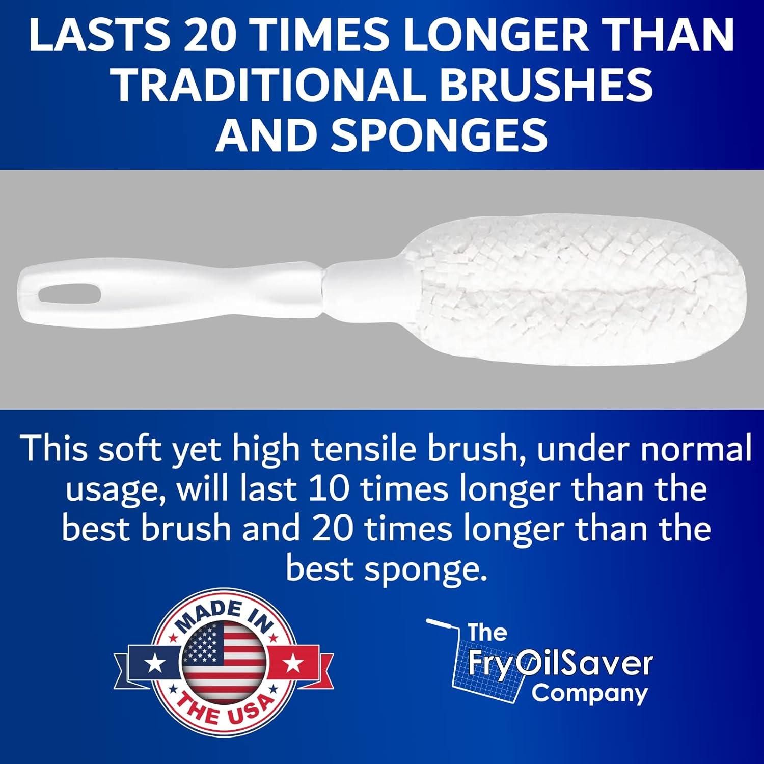 Cepillo de limpieza para copas de flauta FryOilSaver B61C