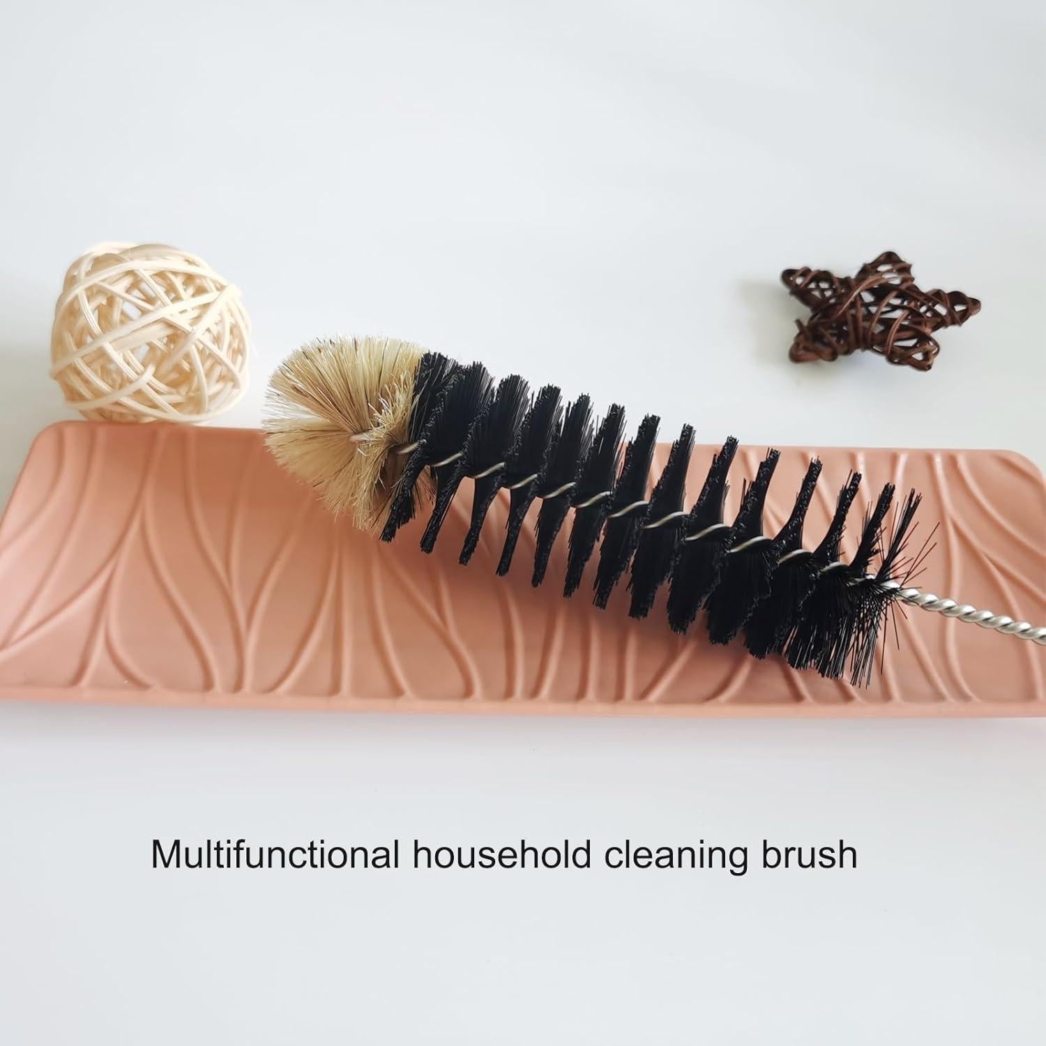 Paquete de 2 cepillos de limpieza Dokpod para botellas largas