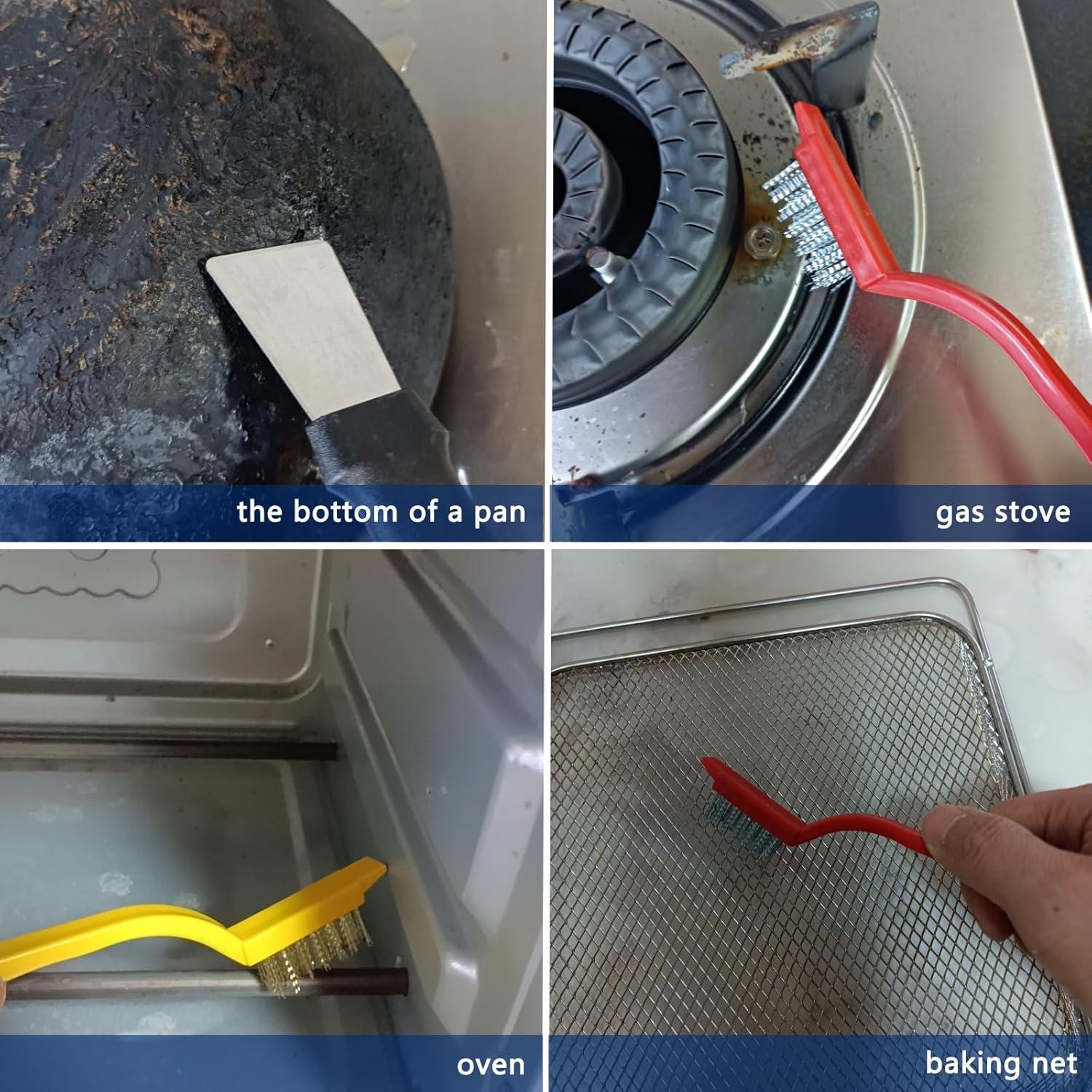 Juego de 13 Cepillos de Limpieza CRAFNEW para Ranuras y Esquinas