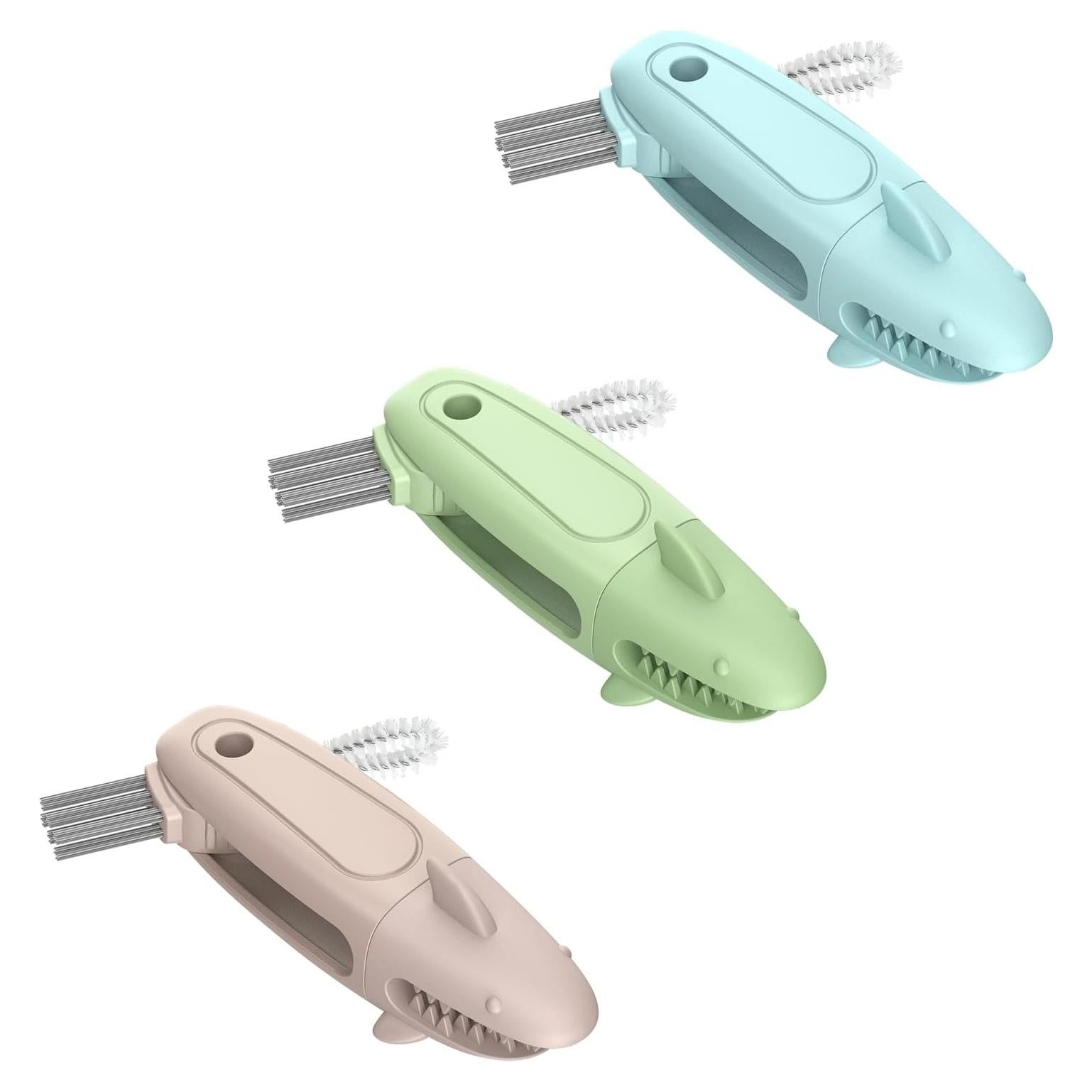 Juego de Cepillos de Limpieza TQRR 3 en 1 Multicolor