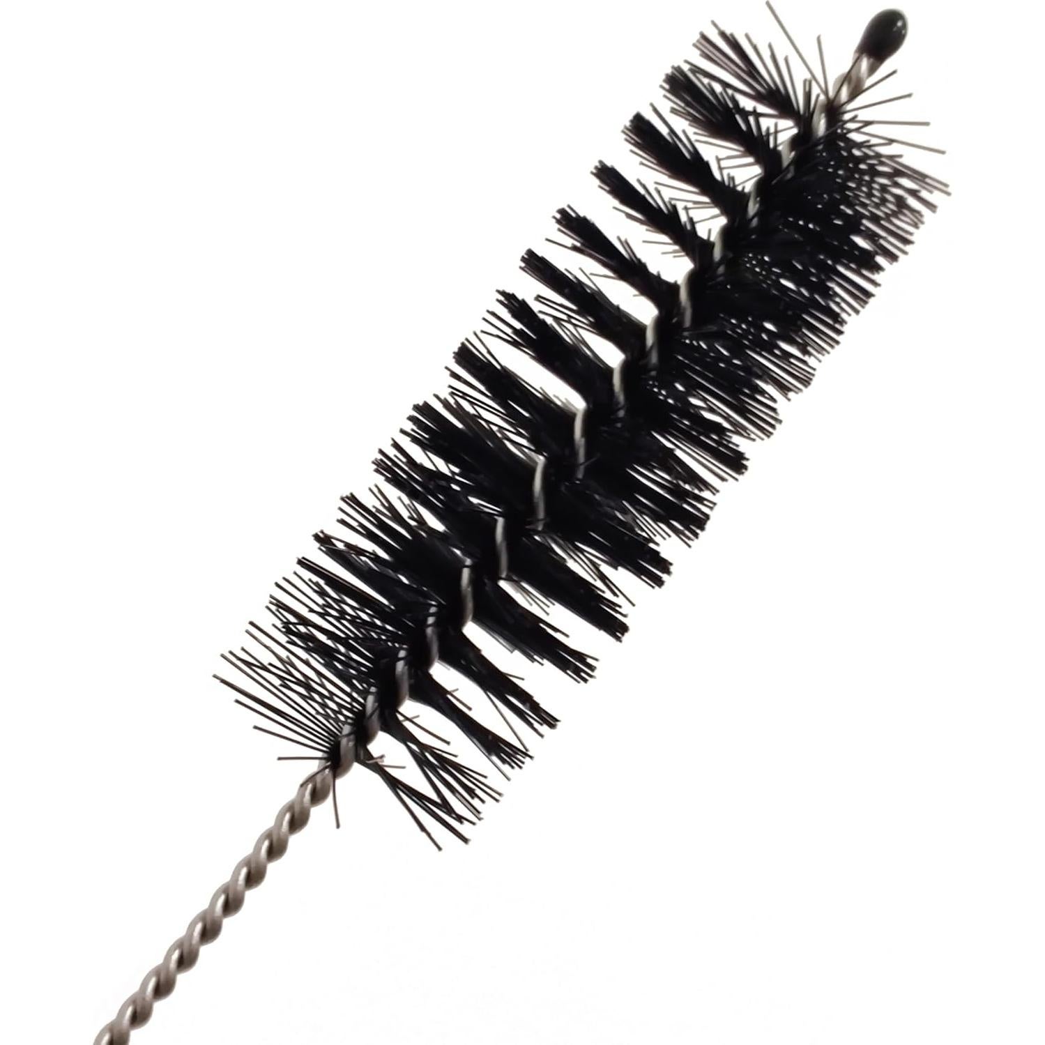 Straw Cleaner Brush Set, Shower Head Cleaner Tool, Nylon Pipe Tube Cleaner 8-inch 10 Different Diameters Set for Tumbler, Water Bottle, Sippy Cup, Sinks and Hummingbird Feeders