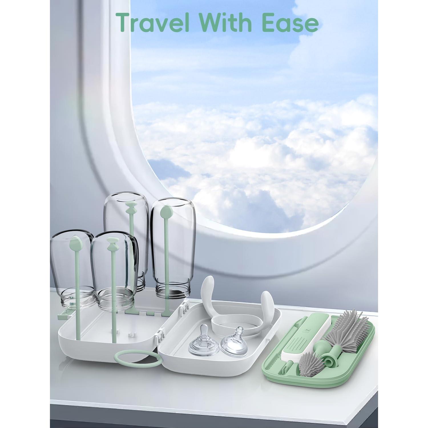 Limpiador Eléctrico de Botellas YASEW Verde 2000mAh Portátil