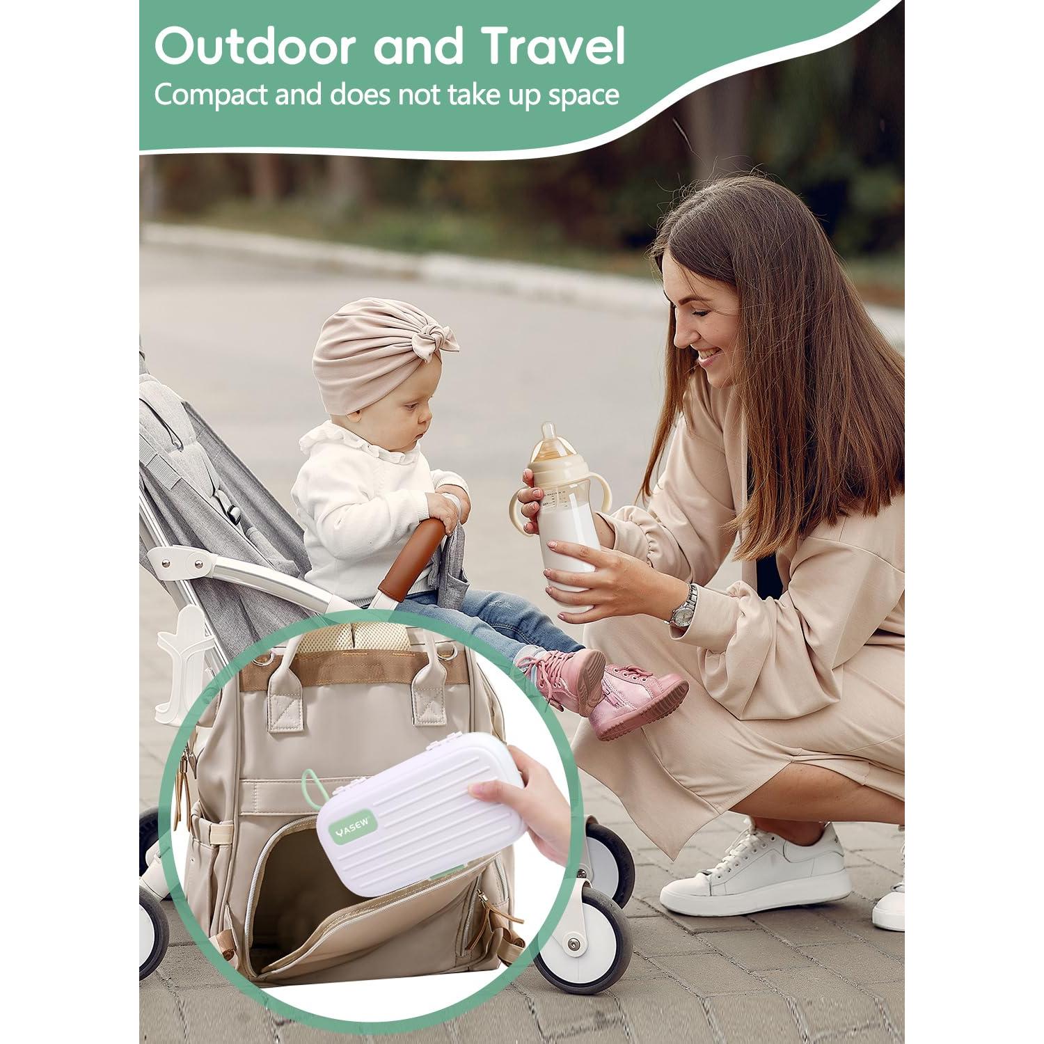 Limpiador Eléctrico de Botellas YASEW Verde 2000mAh Portátil