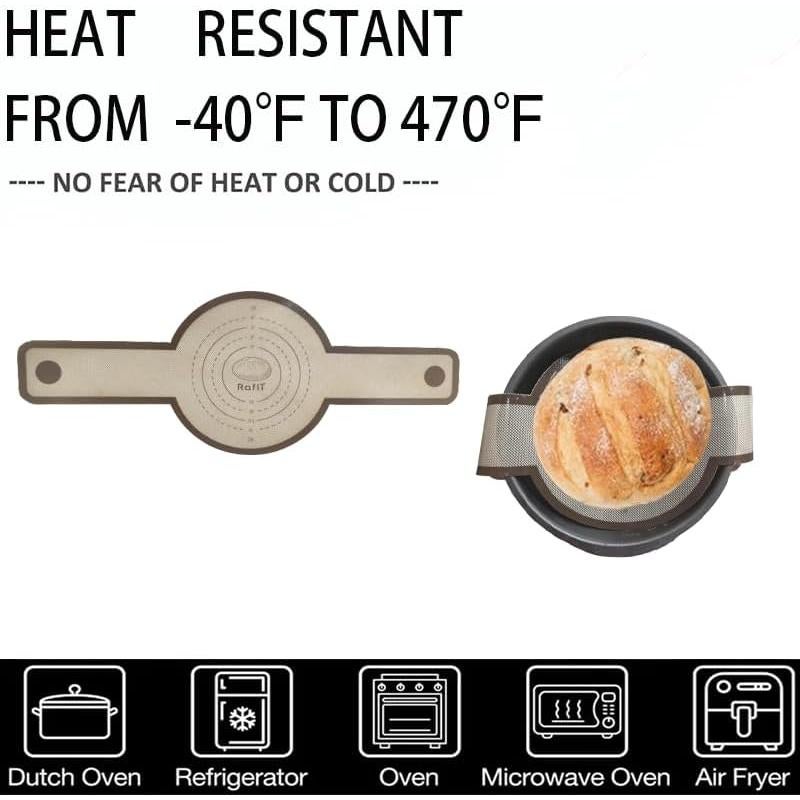 Sling de Pan de Silicona Rafli 56x22cm Antiadherente + Bolsa