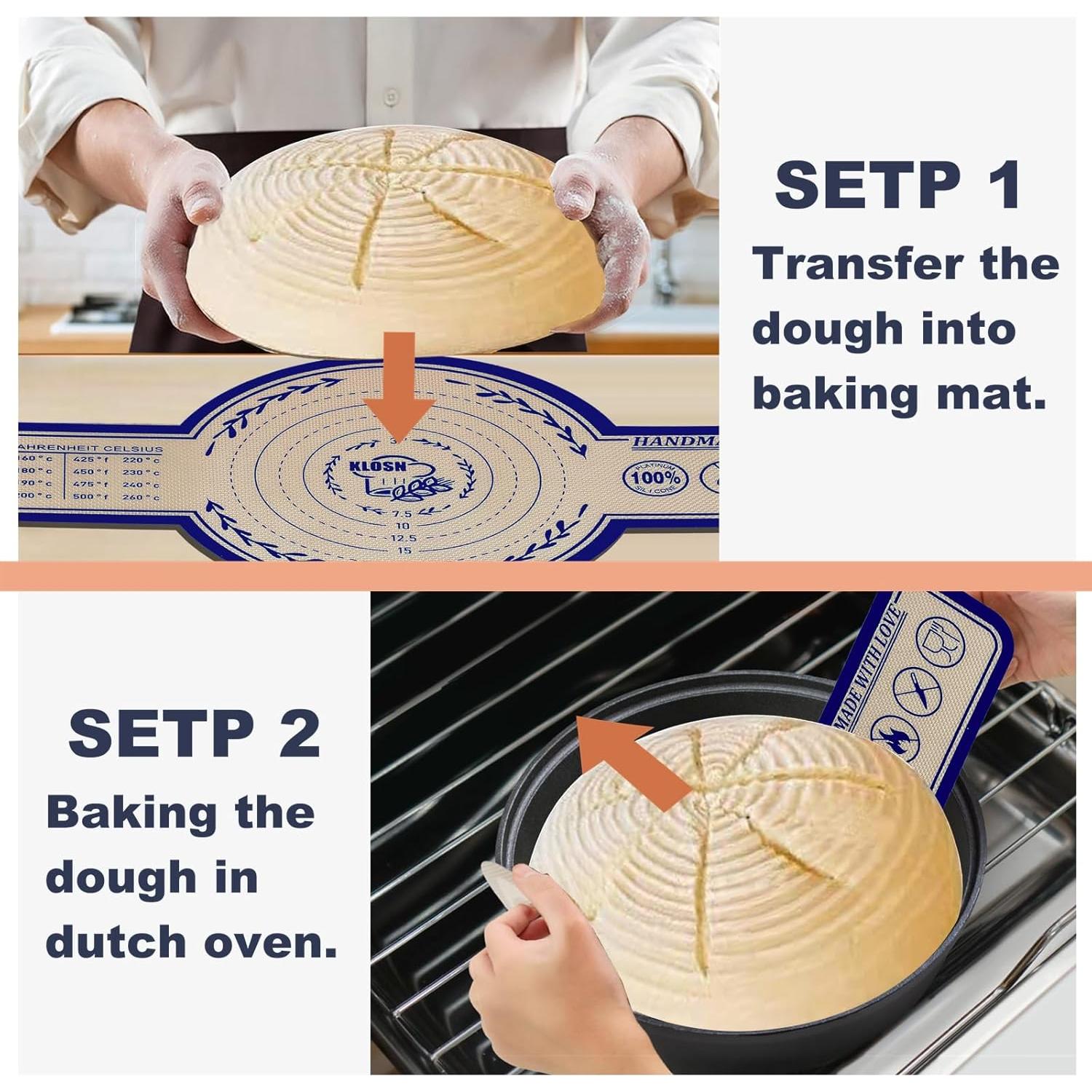 Sling de Silicona KLOSN para Pan Redondo 20 y 25 cm