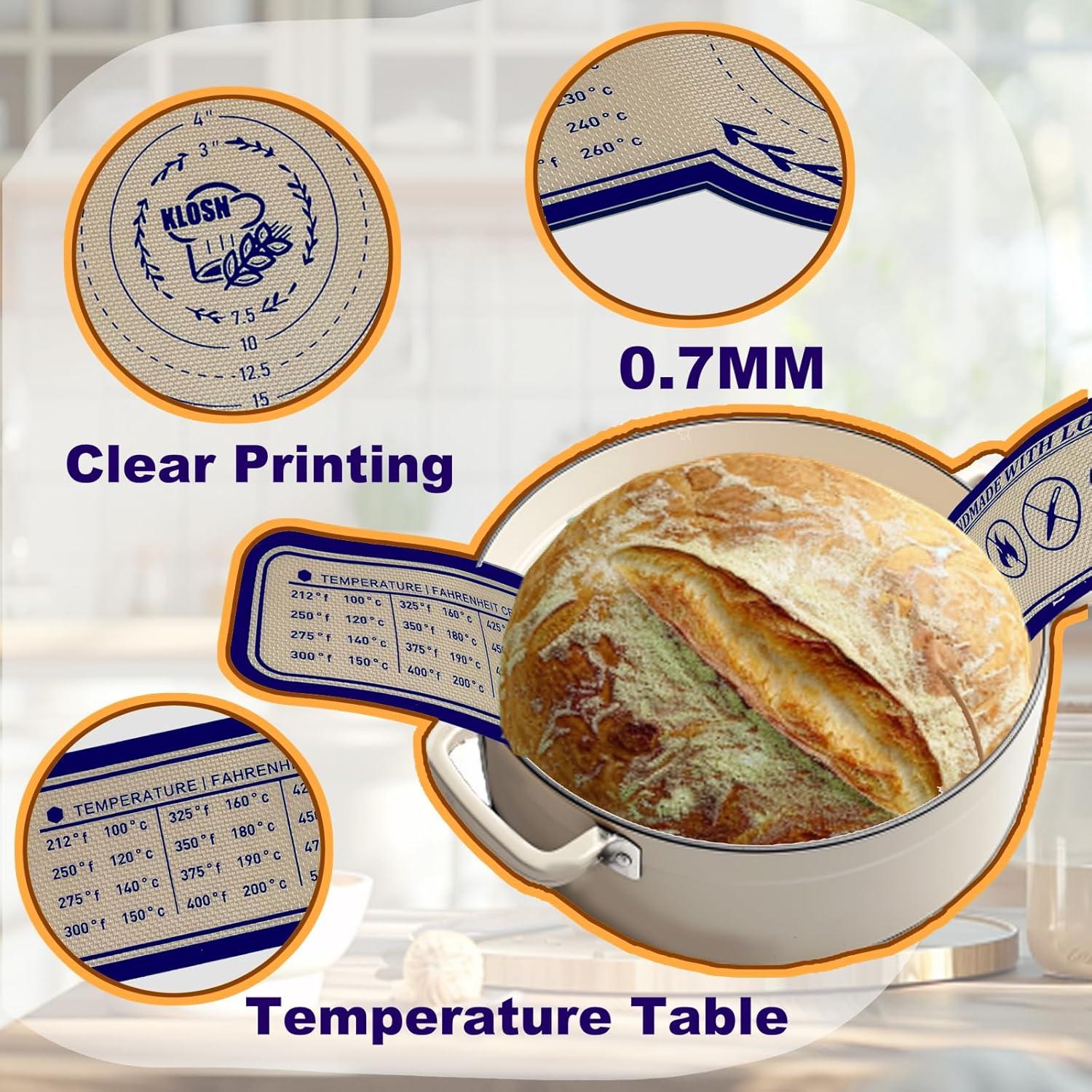 Sling de Silicona KLOSN para Pan Redondo 20 y 25 cm