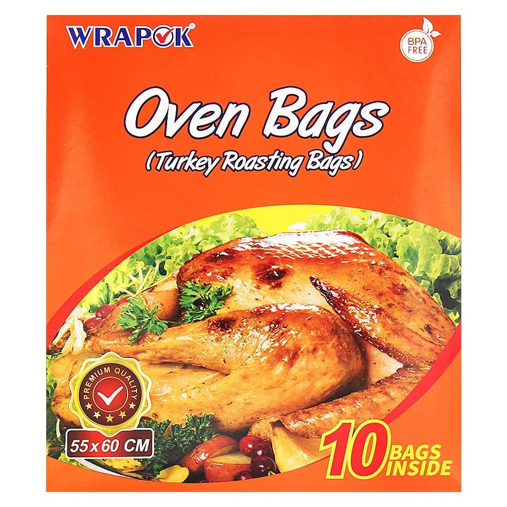 Bolsas de Cocción para Horno WRAPOK 55x60 cm Pack de 10