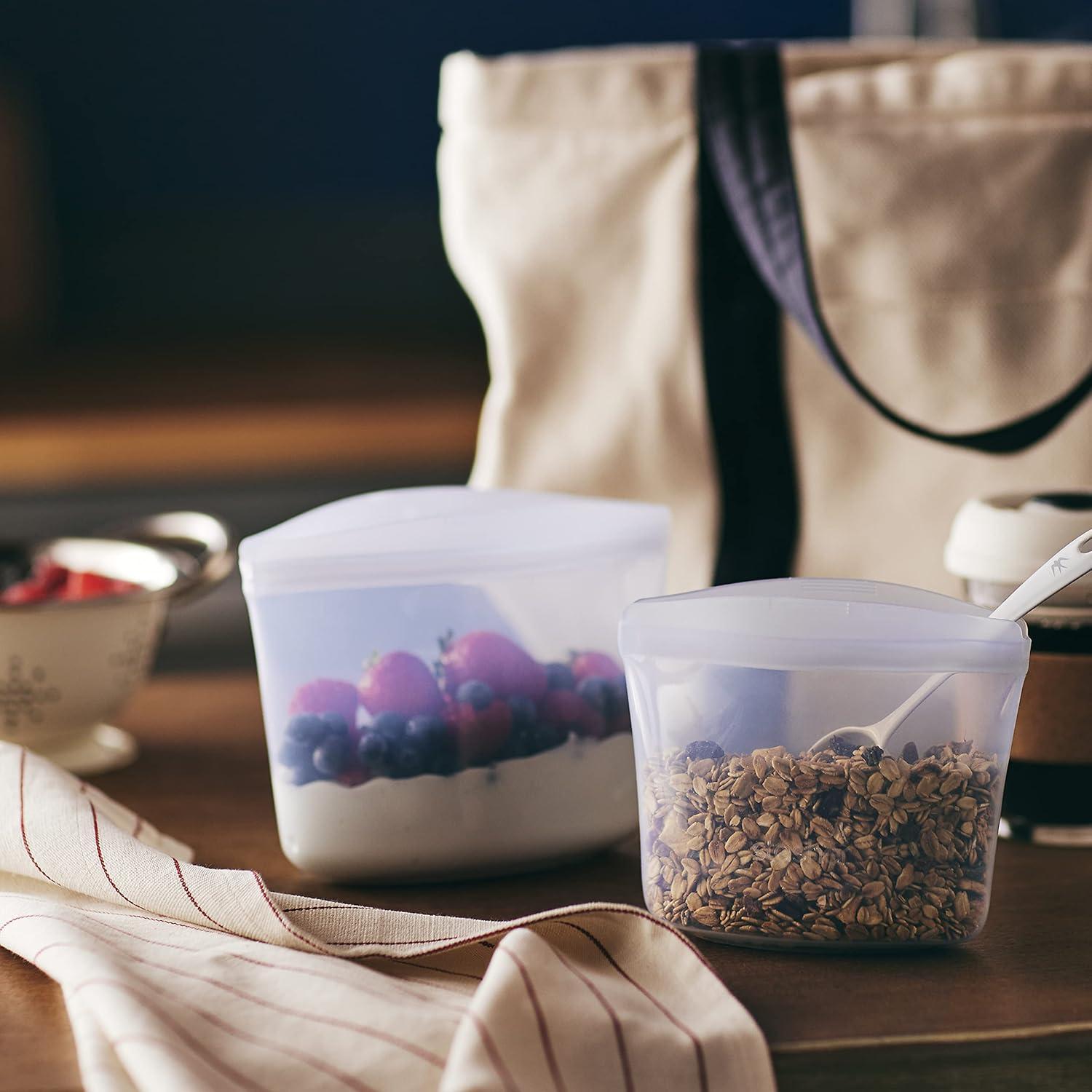 Bolsas de Almacenamiento Reutilizables Stasher - Paquete de 6 Arcoíris