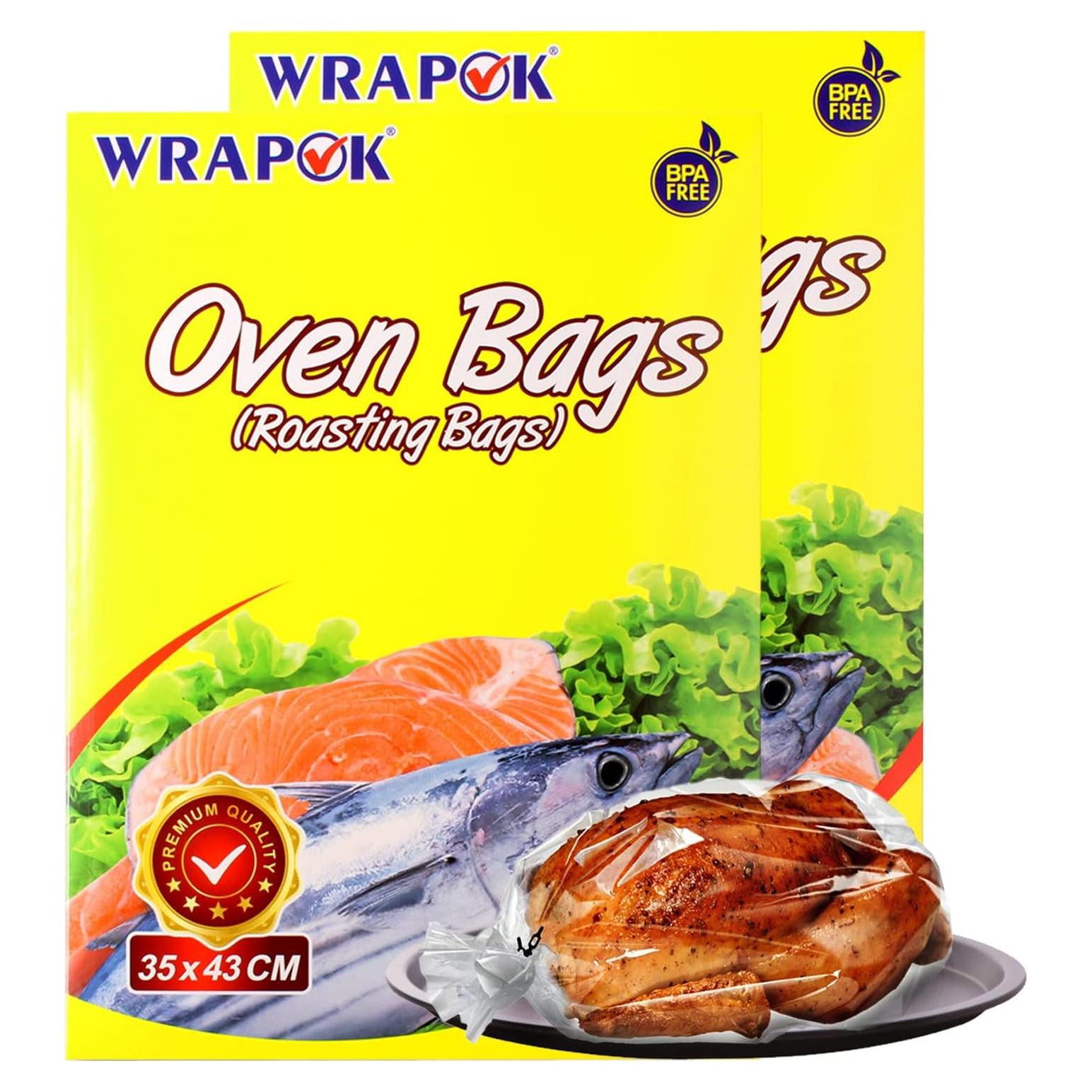Bolsas de Cocina para Horno WRAPOK 35x43 cm - 10 Unidades