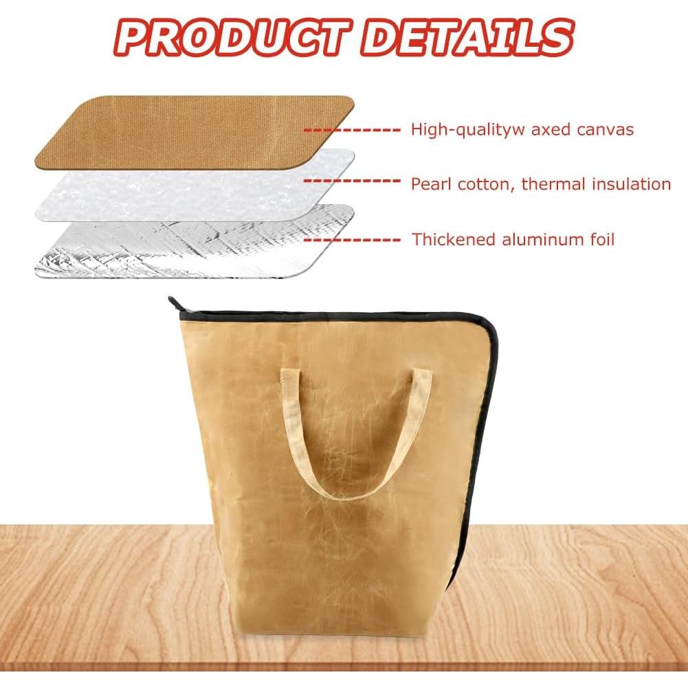 Manta BBQ LOQJSS con manoplas y pinzas, 46x25x20cm