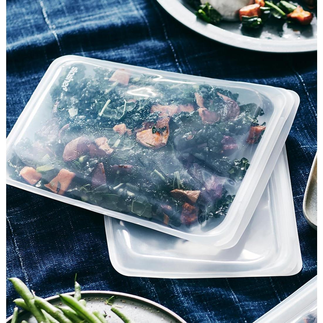 Bolsas de Almacenamiento de Silicona Stasher 4-Pack 1.89L