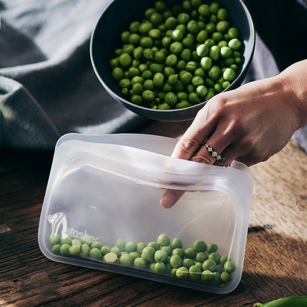 Bolsas de Almacenamiento de Silicona Stasher 4-Pack 1.89L