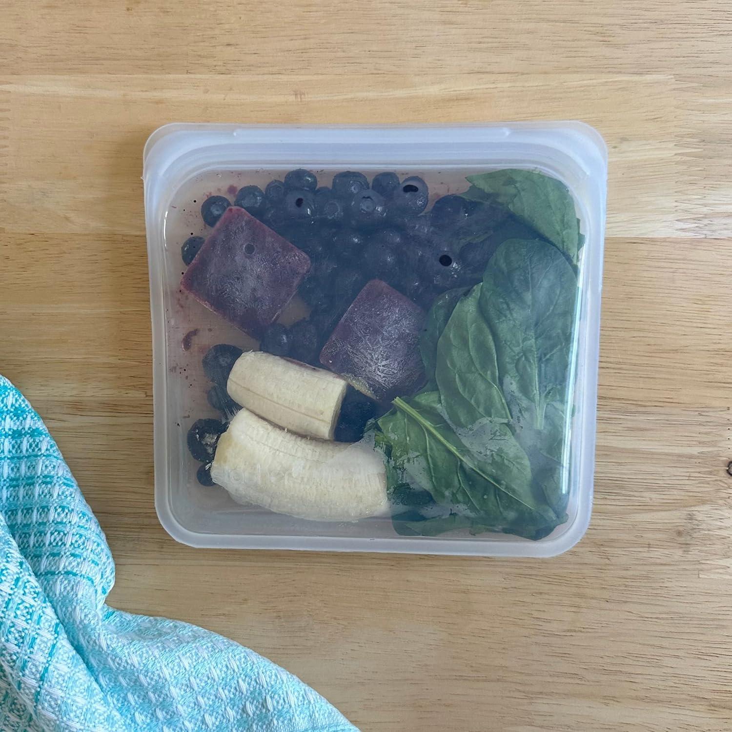 Bolsas de Almacenamiento de Silicona Stasher 4-Pack 1.89L