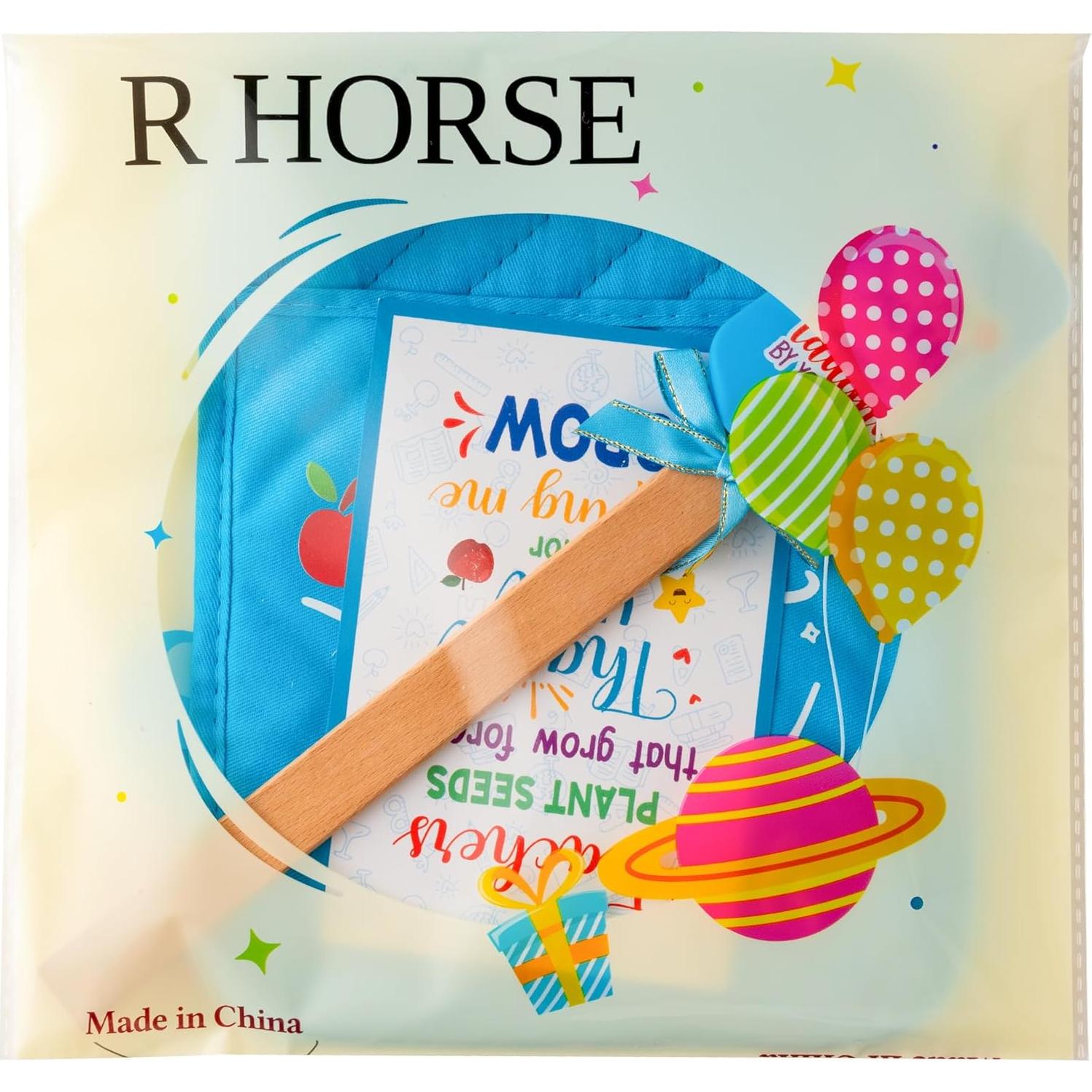 Set de Regalo para Maestros R HORSE - Manopla y Espátula Azul