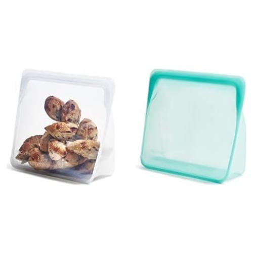 Bolsa de Almacenamiento Reutilizable Stasher 2-Pack Mega 3.1L