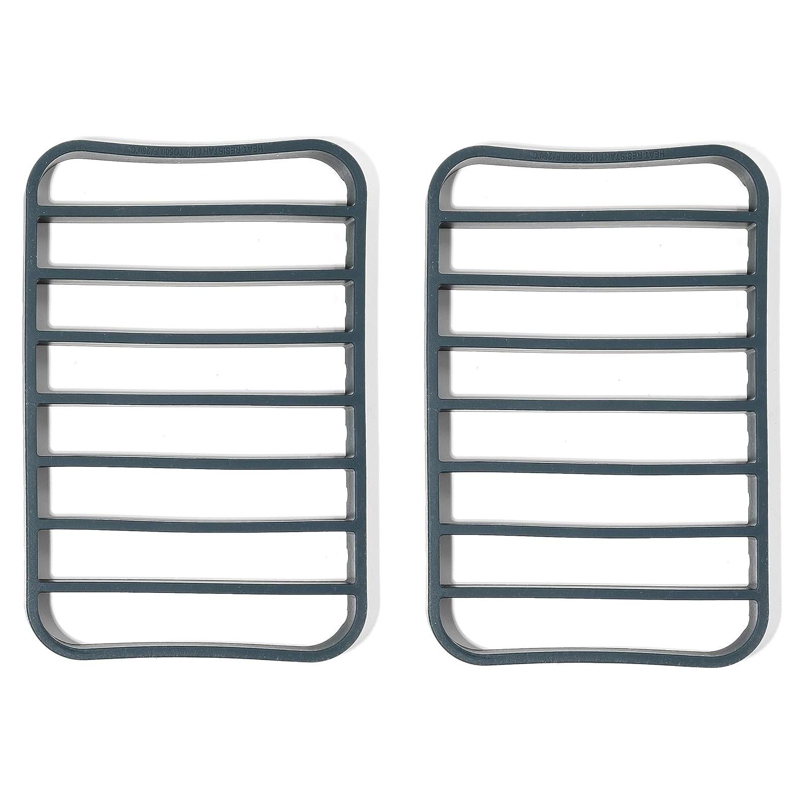 Estantes de Asar de Silicona La Cocina de Silicona 2 Piezas