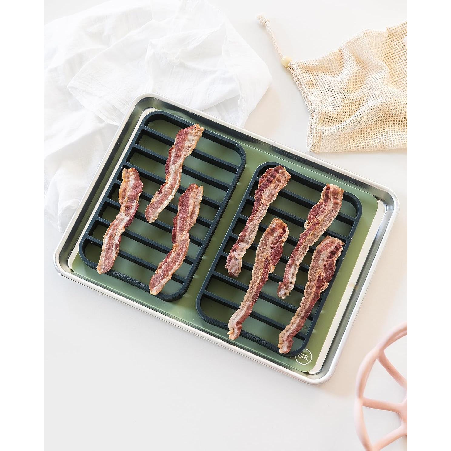 Estantes de Asar de Silicona La Cocina de Silicona 2 Piezas