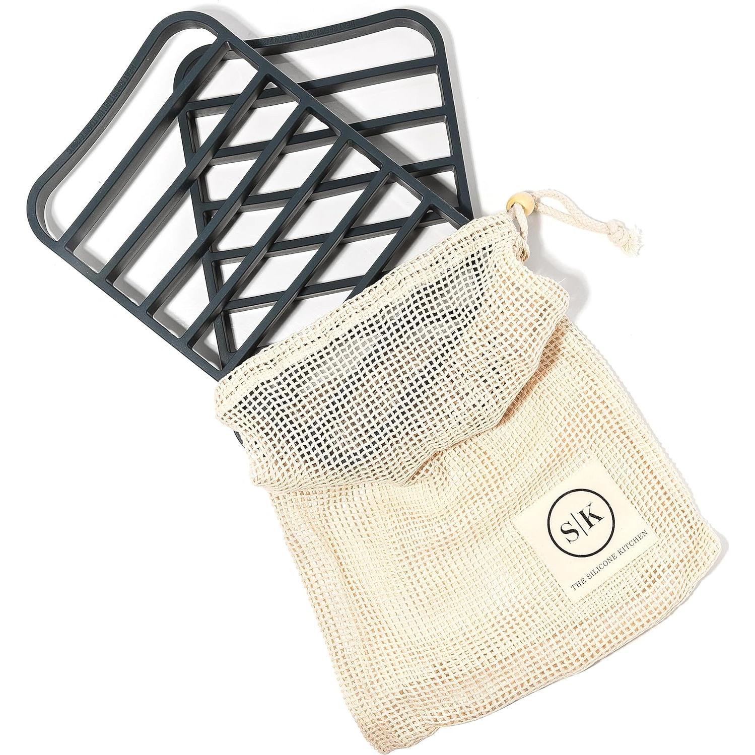 Estantes de Asar de Silicona La Cocina de Silicona 2 Piezas