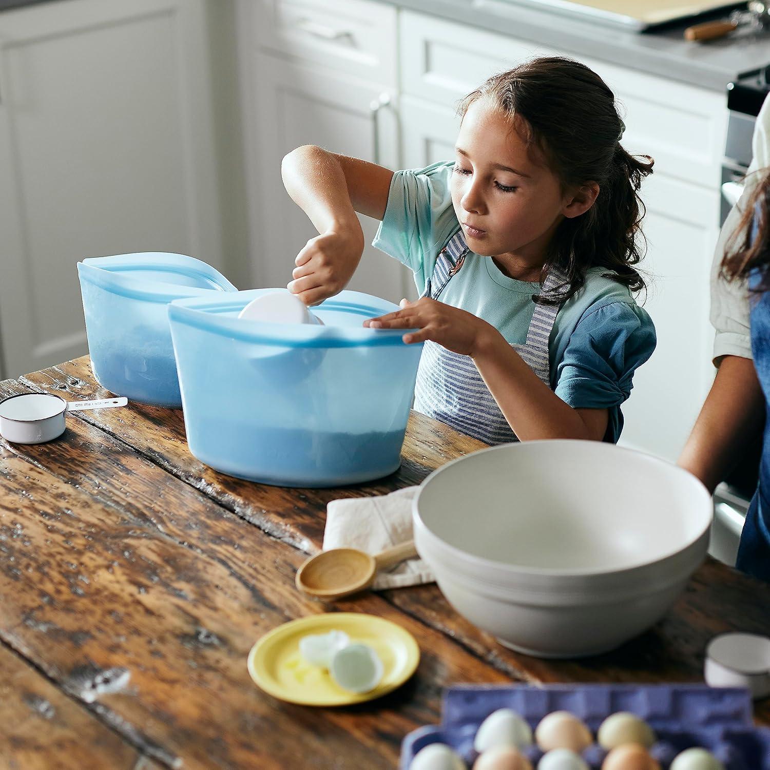Bolsa de Almacenamiento de Silicona Stasher 8 Tazas - 2 Piezas