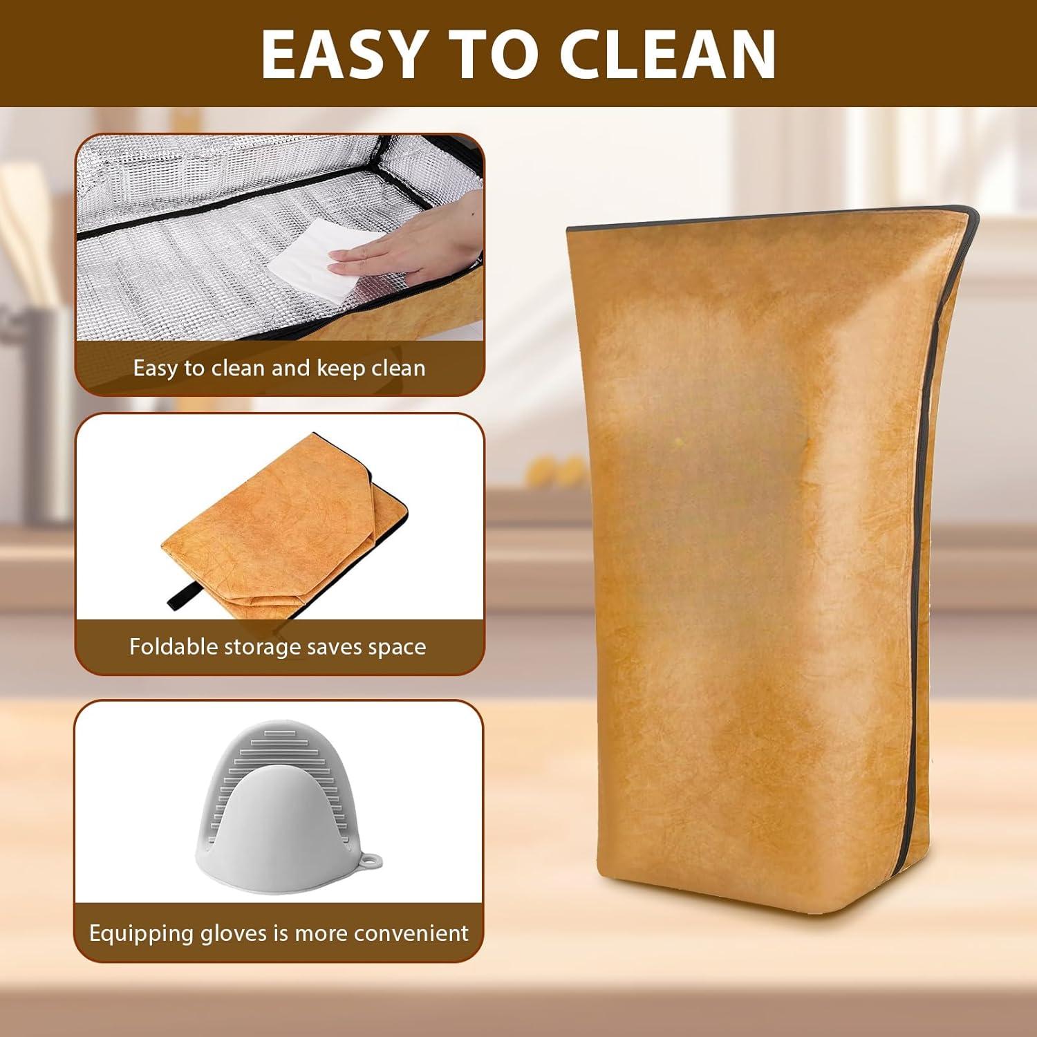 Manta BBQ ReignSword 54cm con 2 Guantes Silicona Aislante