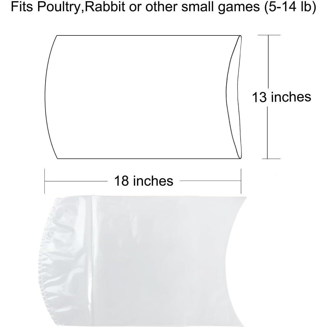 Bolsas de Reducción Térmica Anmboor 20 Pcs 33x46 cm para Aves