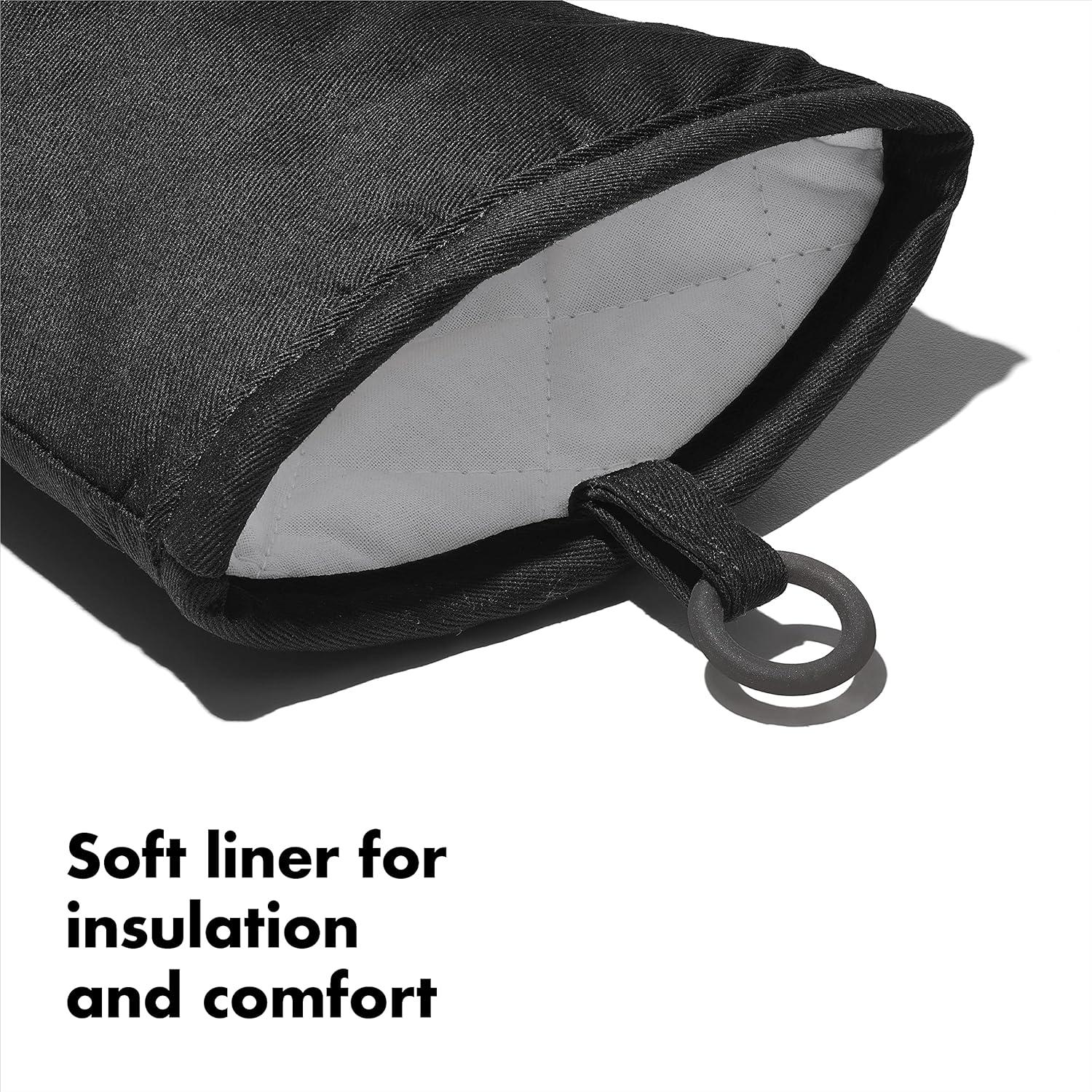 Guante de Horno de Silicona OXO Good Grips 33 cm Negro