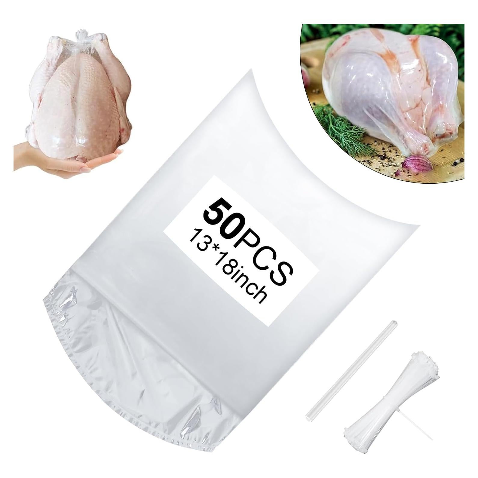 Bolsas de Encogimiento Térmico Hoqqf 33x46 cm Sin BPA - 50 Paquetes