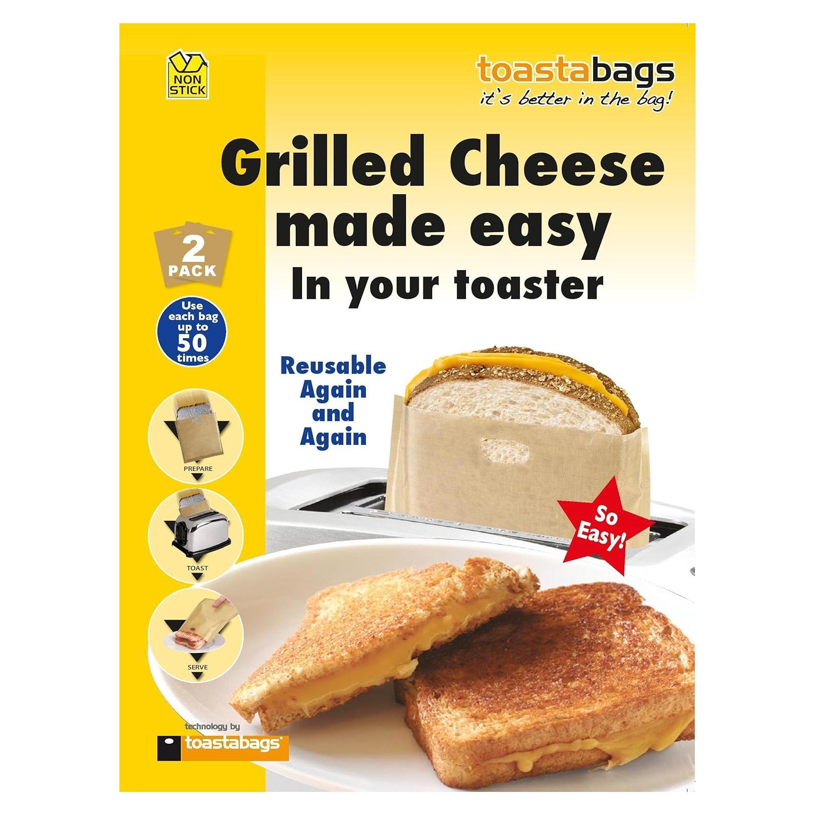 Toastabags 2 Unidades - Bolsas para Tostadora Reutilizables