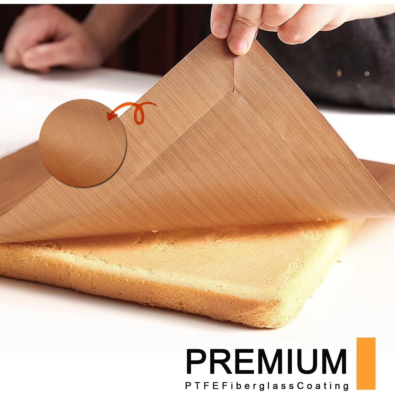 Forros de Horno YTFGGY 5 Piezas 40x50 cm Antiadhesivos