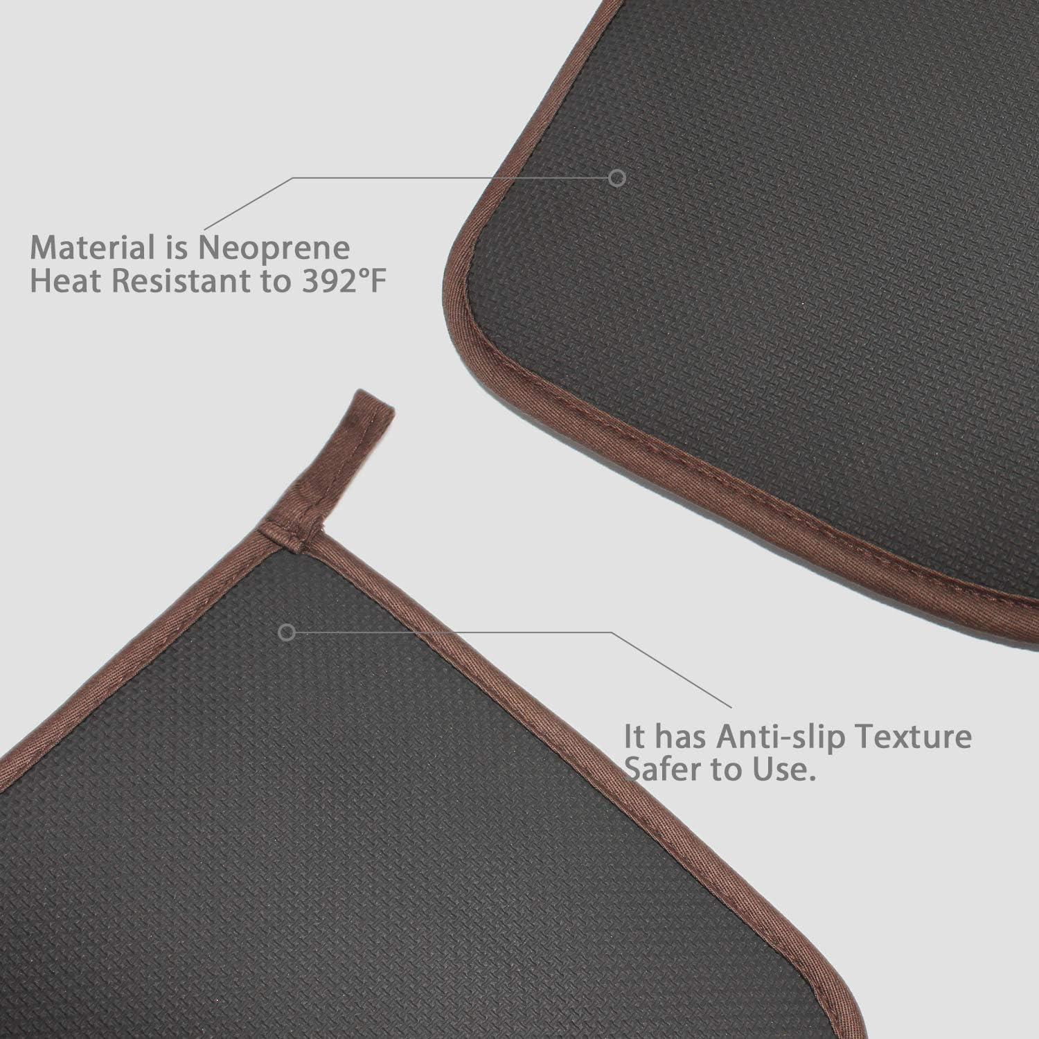 Almohadillas Térmicas YEKOO 20.3x21.6cm Resistentes al Calor