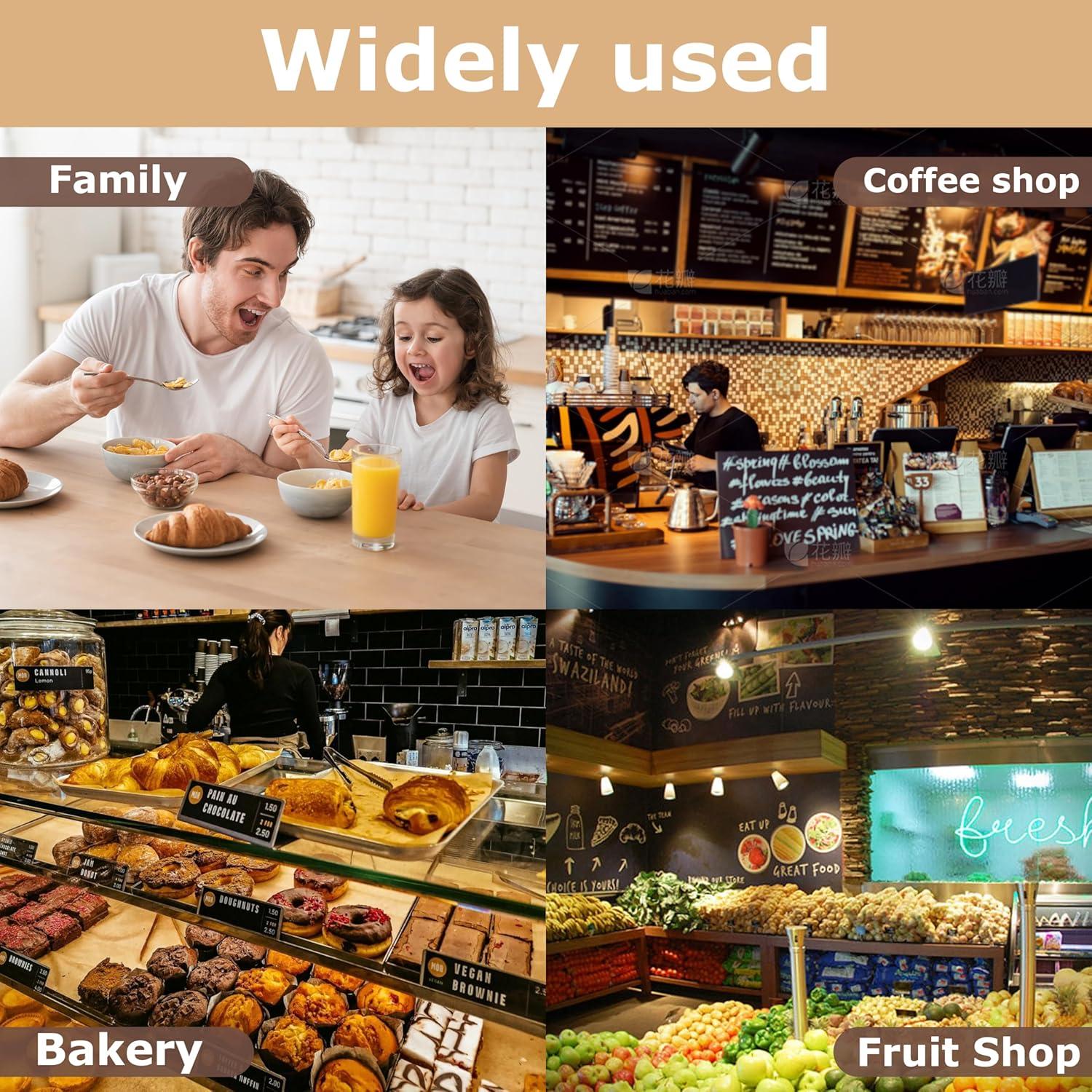 30 Bolsas de Pan Casero YMTLJHDSY con Ventana 34.8x20.8 cm