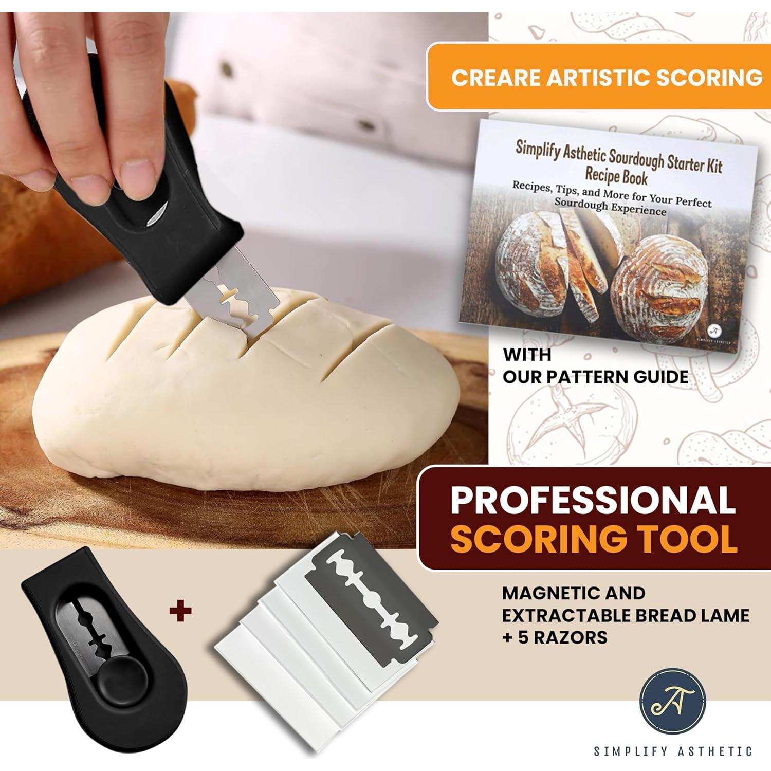 Kit de Inicio para Masa Madre SIMPLIFY ASTHETIC - 8 Piezas