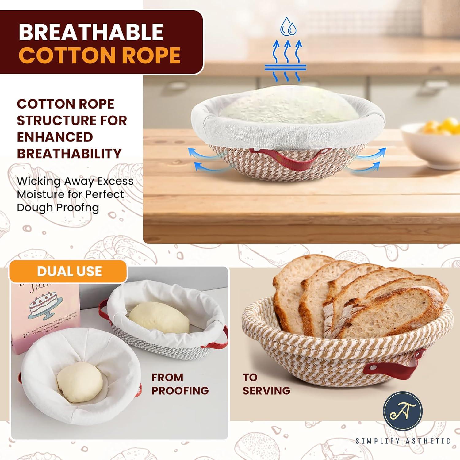 Kit de Inicio para Masa Madre SIMPLIFY ASTHETIC - 8 Piezas