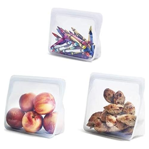 Bolsas de Almacenamiento Reutilizables Stasher - Mini, Mediana, Mega