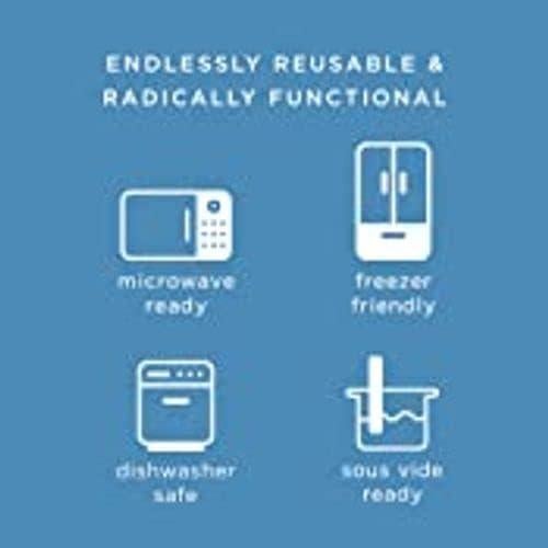 Bolsas de Almacenamiento Reutilizables Stasher - Mini, Mediana, Mega