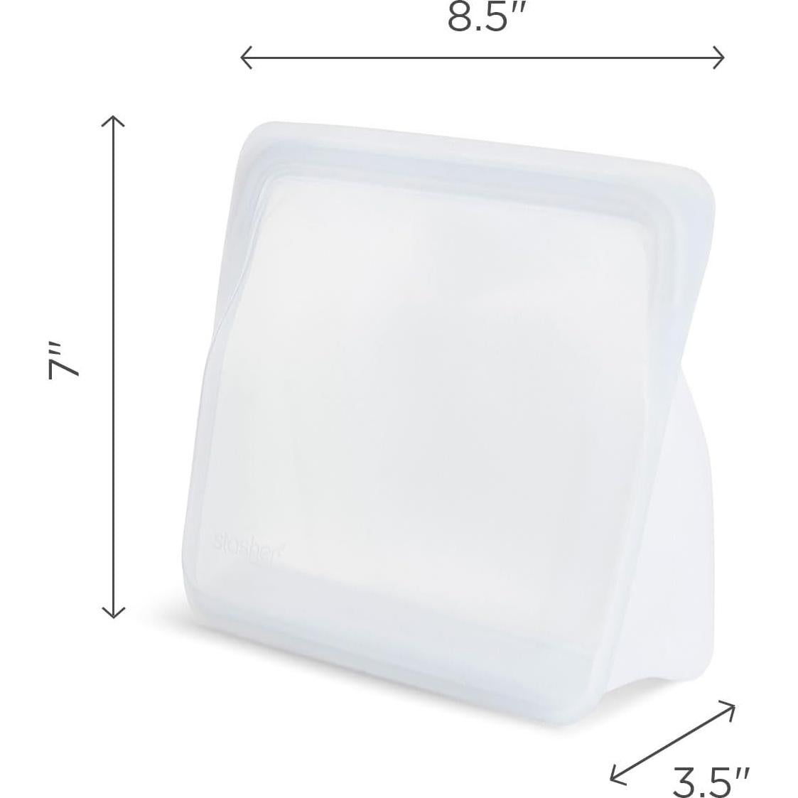 Bolsa de Almacenamiento Reutilizable Stasher Mediana 1.6 kg