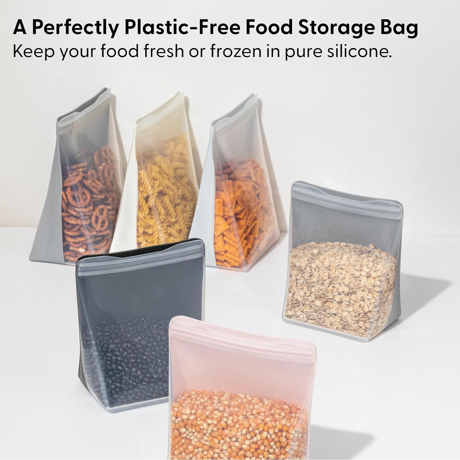 Bolsa de Almacenamiento Silicona W&P Porter 1.07L Avena