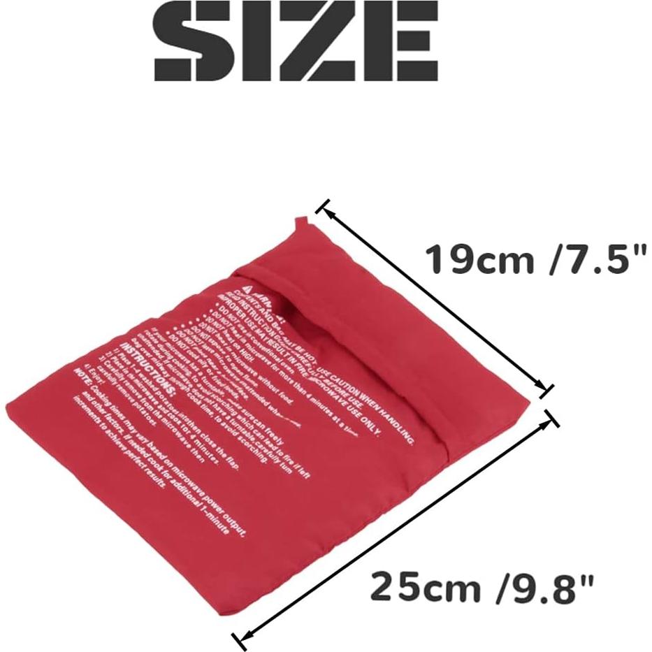 Bolsas de Microondas Reutilizables Vipolish 4 Paquetes 0.01 kg