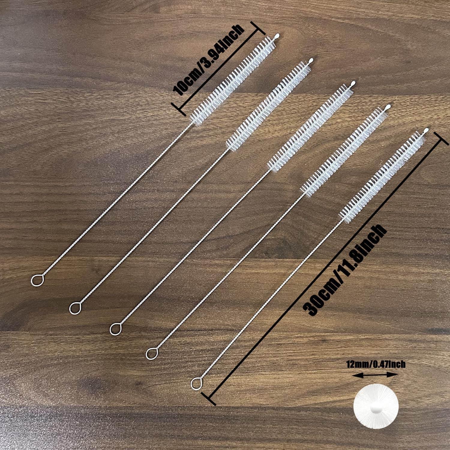 5 Cepillos Limpiadores de Pajitas Wenreykeji 30 cm