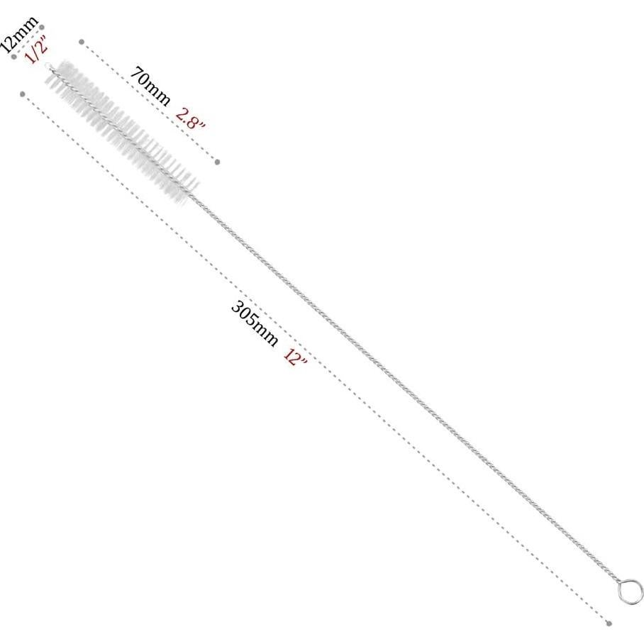 Juego de 4 Cepillos de Limpieza GFDesign 305mm Nylon Acero