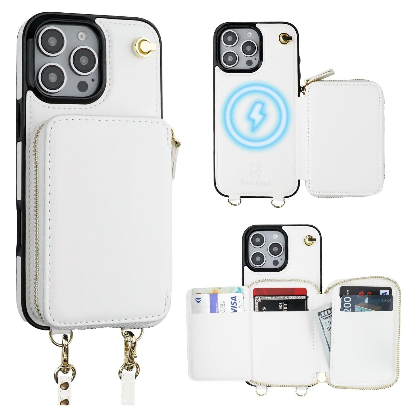 Funda Billetera Bocasal para iPhone 16 Pro Max con RFID